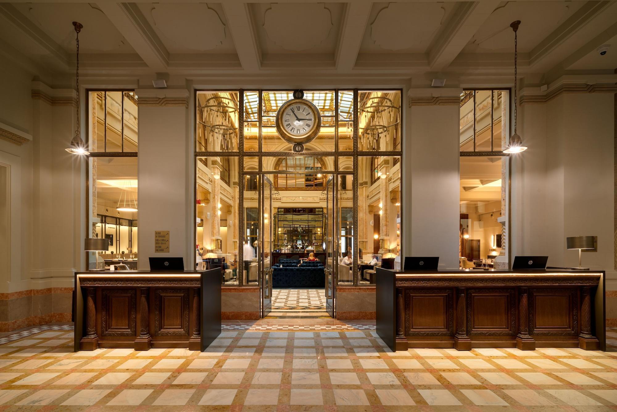 فندق The Marmorosch Bucharest, Autograph Collection المظهر الخارجي الصورة The lobby of the hotel