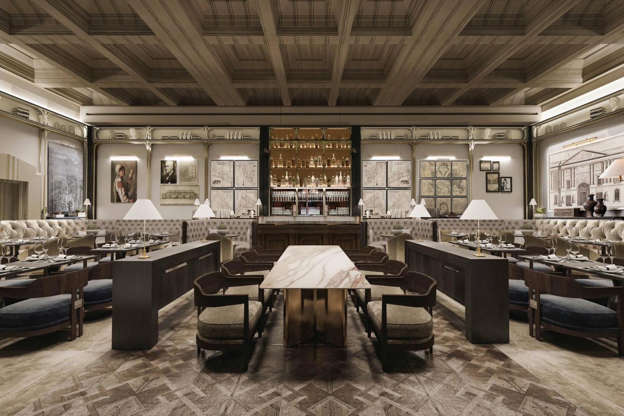 فندق The Marmorosch Bucharest, Autograph Collection المظهر الخارجي الصورة The interior of the restaurant