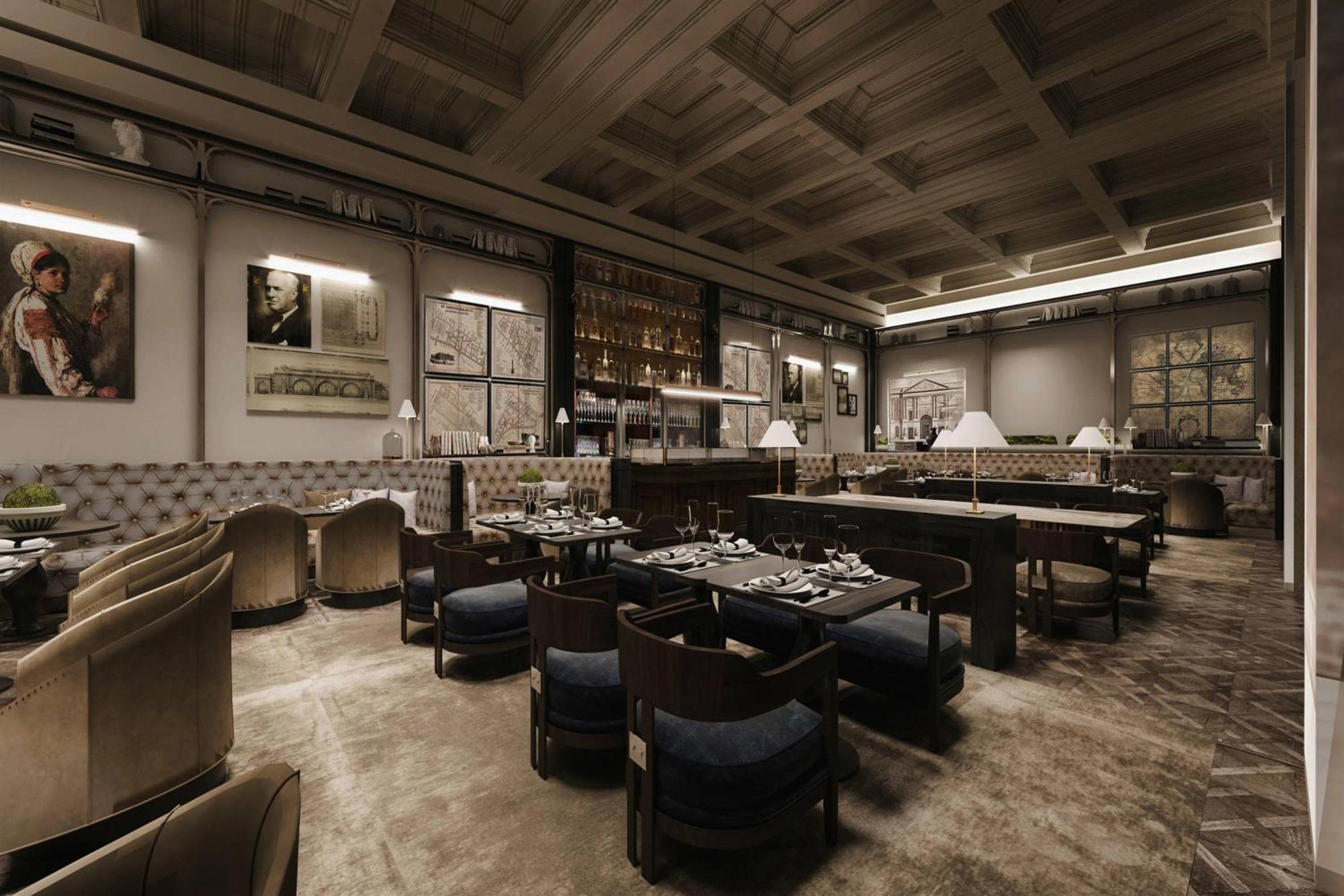 فندق The Marmorosch Bucharest, Autograph Collection المظهر الخارجي الصورة The interior of the restaurant