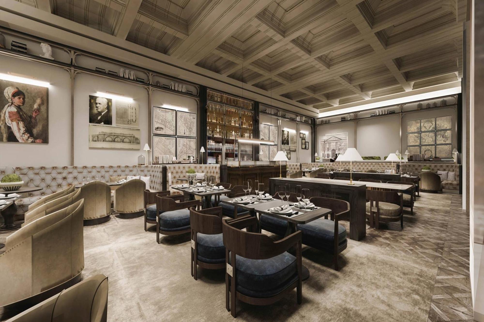 فندق The Marmorosch Bucharest, Autograph Collection المظهر الخارجي الصورة The interior of the restaurant