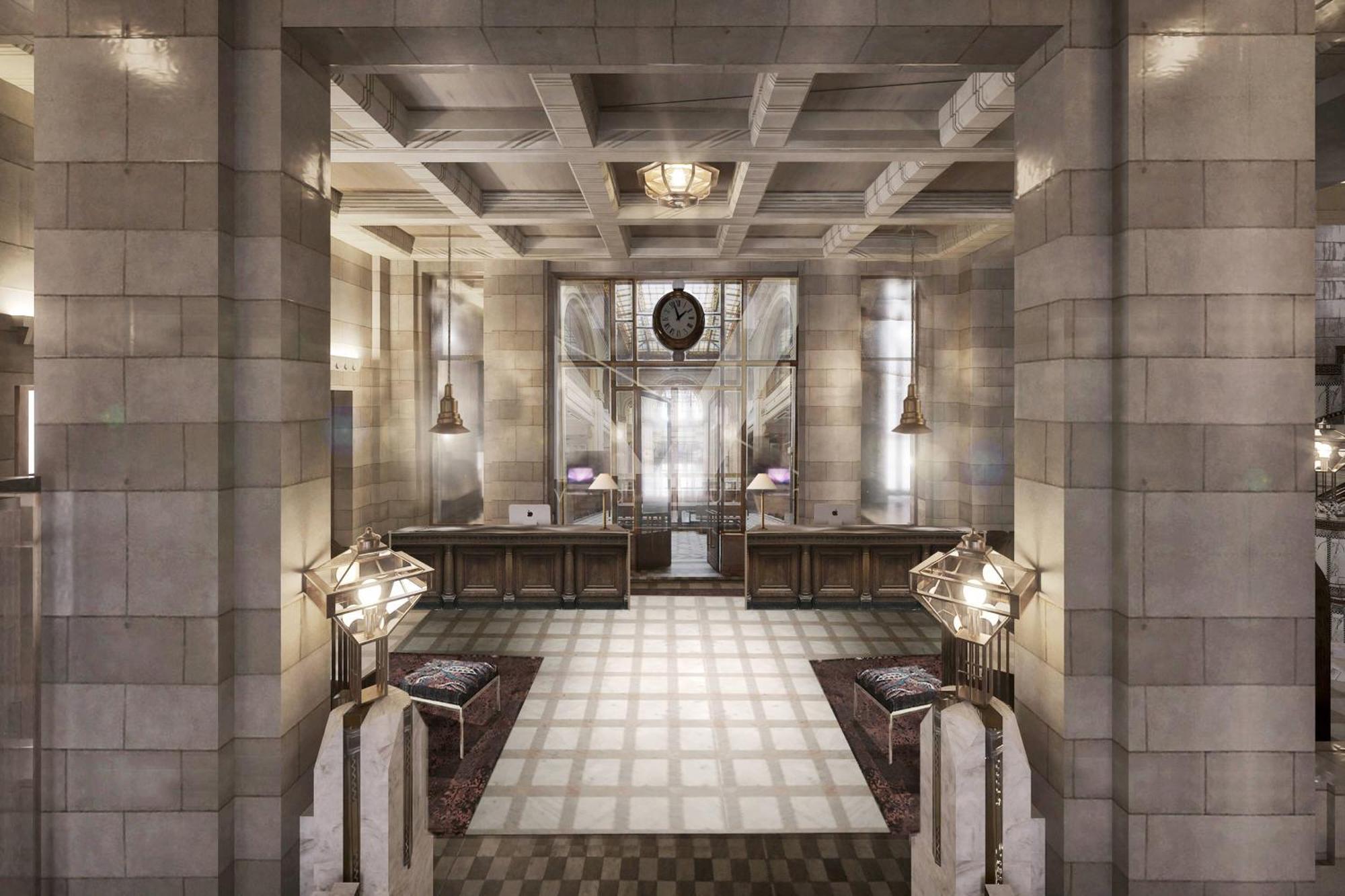 فندق The Marmorosch Bucharest, Autograph Collection المظهر الخارجي الصورة The interior of the station