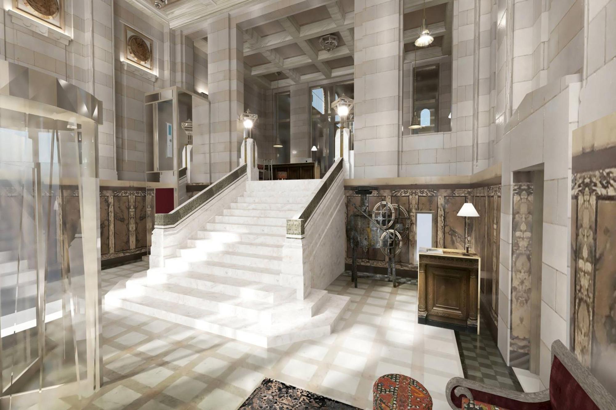 فندق The Marmorosch Bucharest, Autograph Collection المظهر الخارجي الصورة The lobby of the hotel