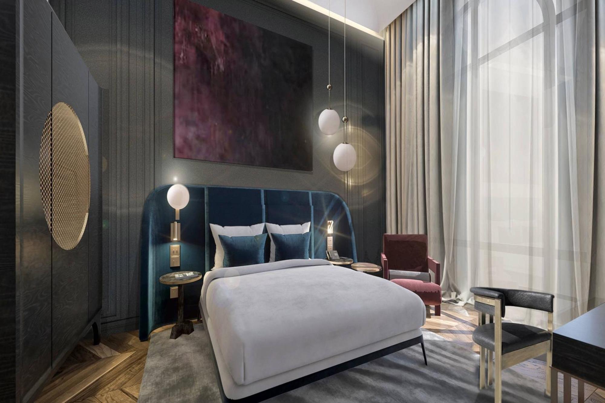 فندق The Marmorosch Bucharest, Autograph Collection المظهر الخارجي الصورة A bedroom at the hotel