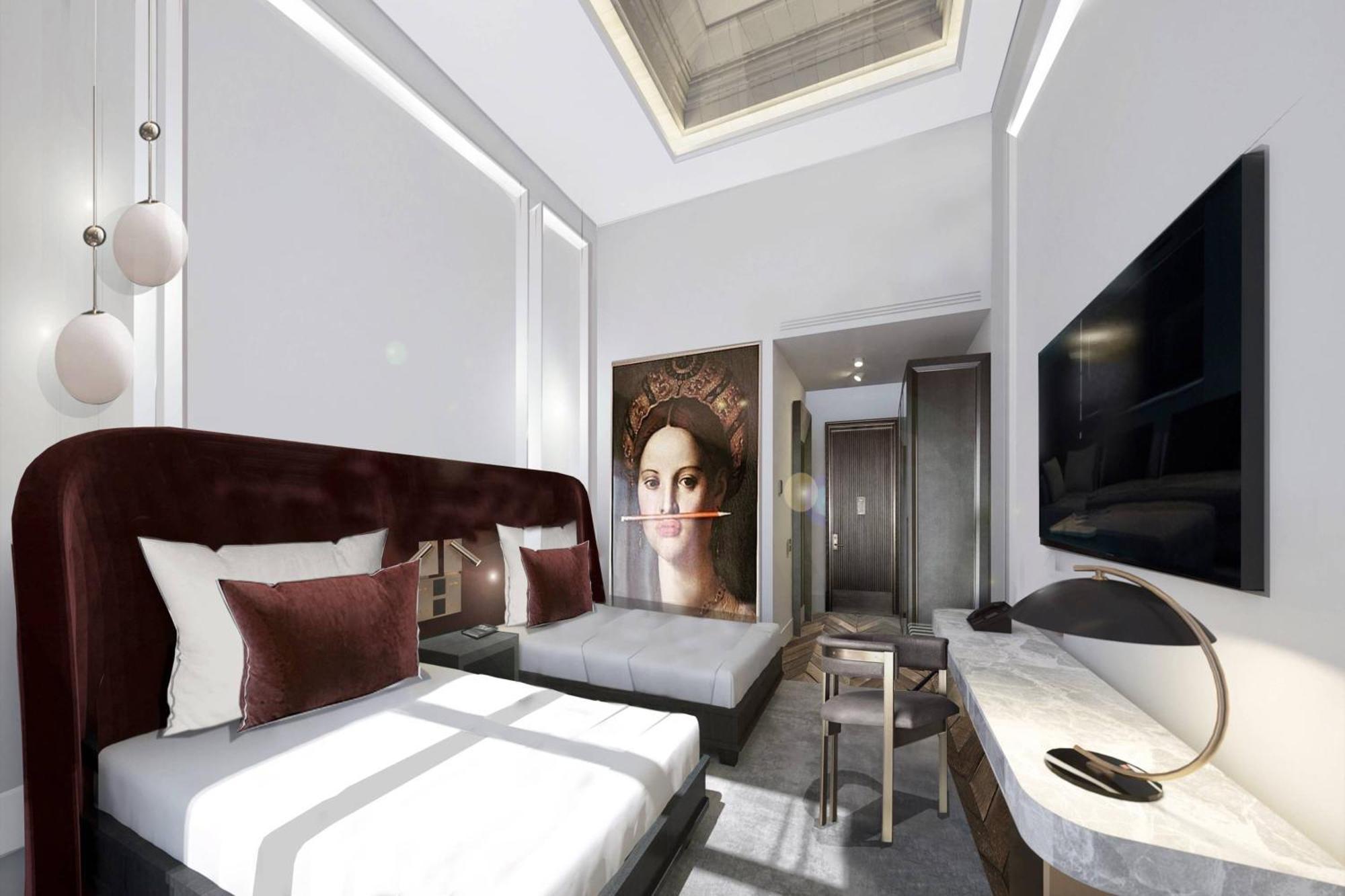 فندق The Marmorosch Bucharest, Autograph Collection المظهر الخارجي الصورة A room at the hotel